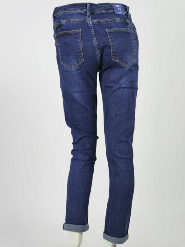 Trendy Mode Tholen norfy slim fit jeans blauw