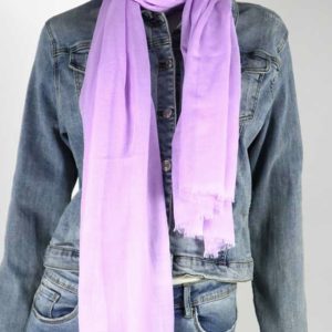 Trendy Mode Tholen sjaal Vita lila