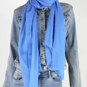 Trendy Mode Tholen sjaal Vita kobalt blauw