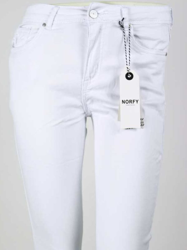 Trendy Mode Tholen Norfy skinny jeans wit