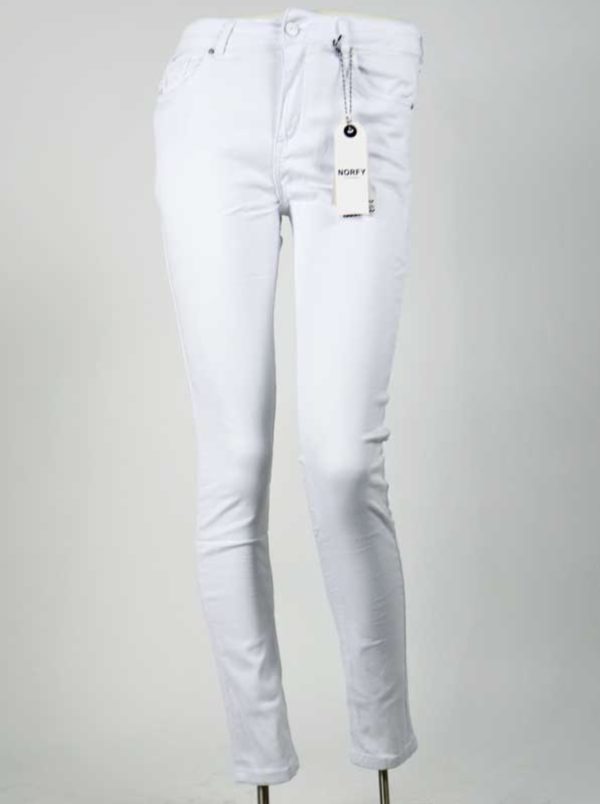 Trendy Mode Tholen Norfy skinny jeans wit