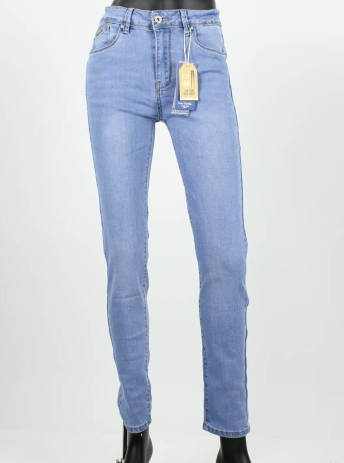Norfy Push-up Jeans Zomerblauw - Trendy Mode Tholen