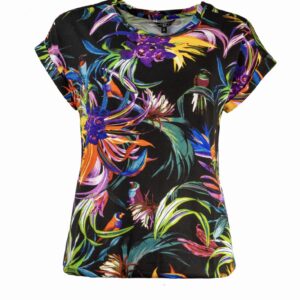 NED Shirt Tropische Print Multicolor - Trendy Mode Tholen