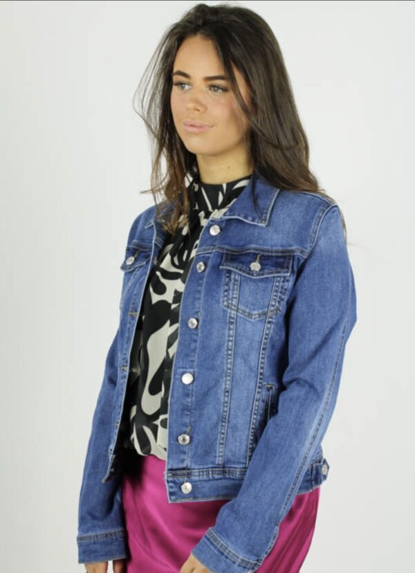 Norfy Jeans Jack Blauw - Trendy Mode Tholen