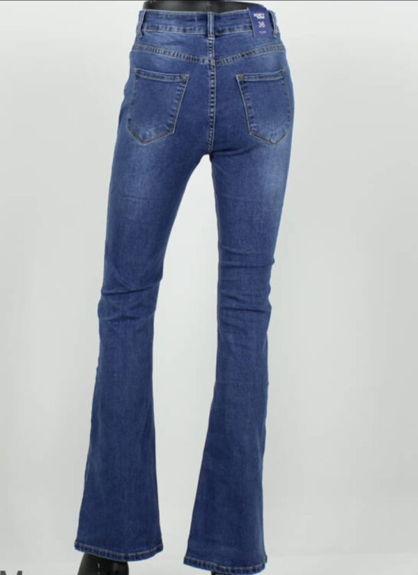 Norfy Flair High Waist Jeans Blauw - Trendy Mode Tholen
