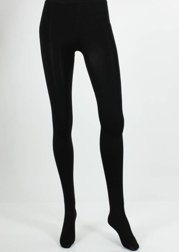 Fleece Panty Zwart/Zwart - Trendy Mode Tholen