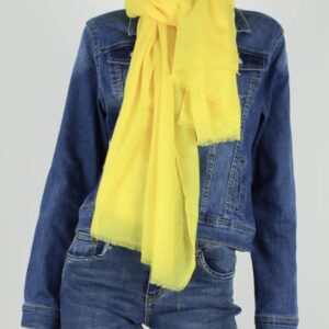 Trendy Mode Tholen - Sjaal Bibi Geel
