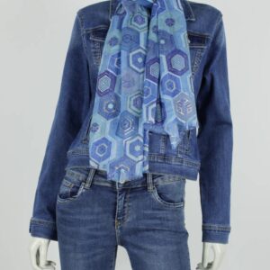 Trendy Mode Tholen - Sjaal Solana Blauw