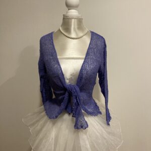 Trendy Mode Tholen - Ikat vestje Lavendel 127
