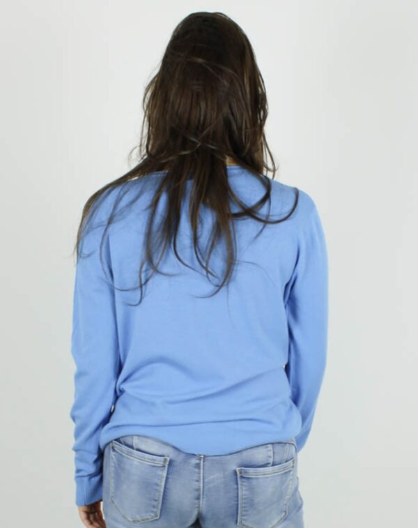 Trendy Mode Tholen - Trui Mabel Jeansblauw