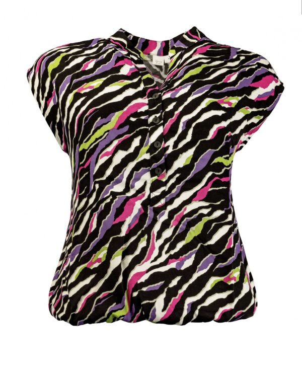 Trendy Mode Tholen - Shirt Lucie Pink Trendy Zebra Woven