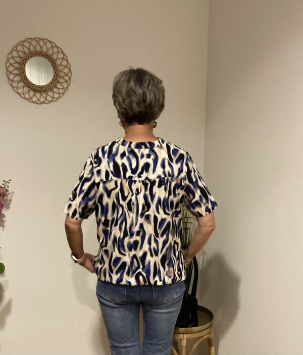 Trendy Mode Tholen - NED Shirt Lucie Blue Spots