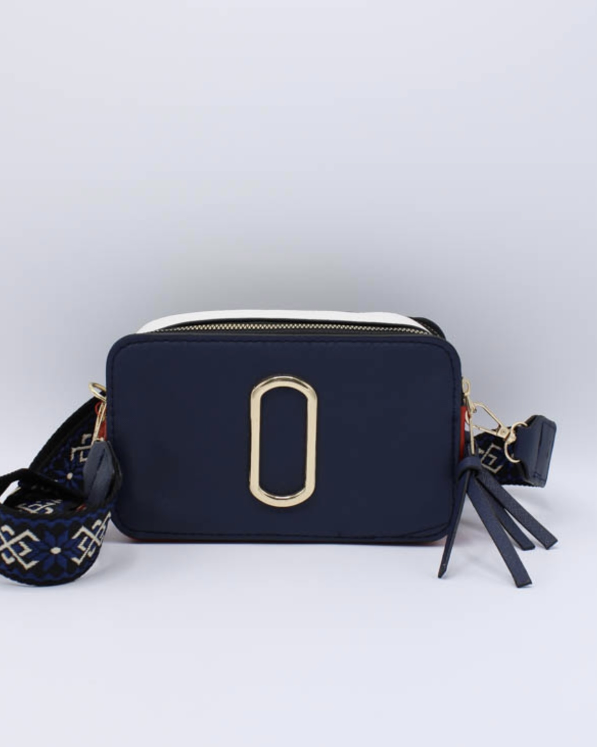 Trendy Mode Tholen - Tas Celine Navy Ecru Rood