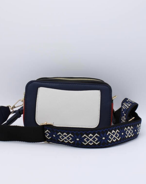 Trendy Mode Tholen - Tas Celine Navy Ecru Rood