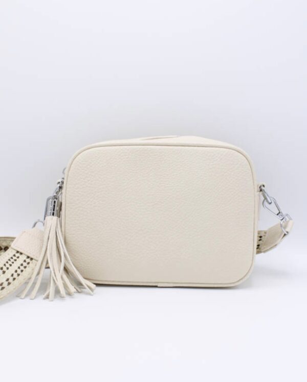 Trendy Mode Tholen - Cross Body Tas Licht Beige