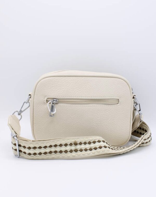 Trendy Mode Tholen - Cross Body Tas Licht Beige