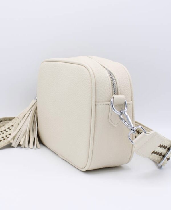 Trendy Mode Tholen - Cross Body Tas Licht Beige