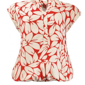 Trendy Mode Tholen - NED Shirt Lucie Red Design Flowers