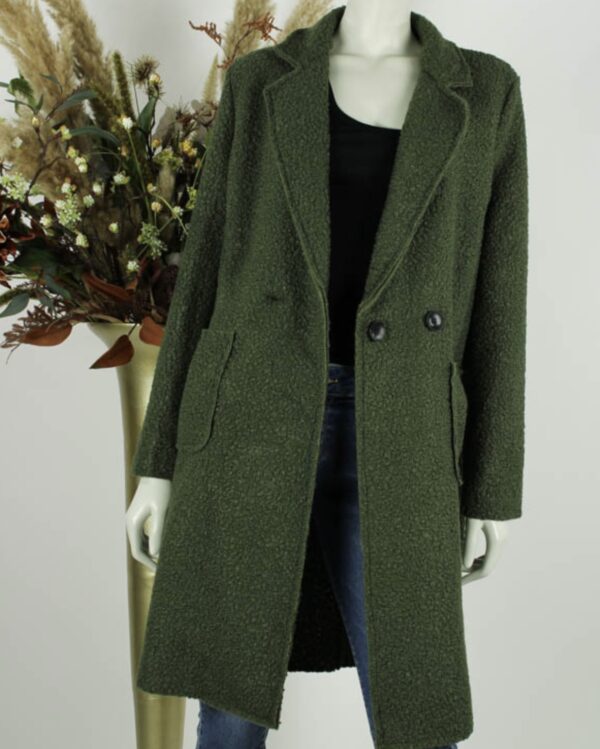 Trendy Mode Tholen - Jas/Blazer Sabienne Army Groen