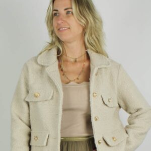 Trendy Mode Tholen - Jacket Carmen Licht Beige