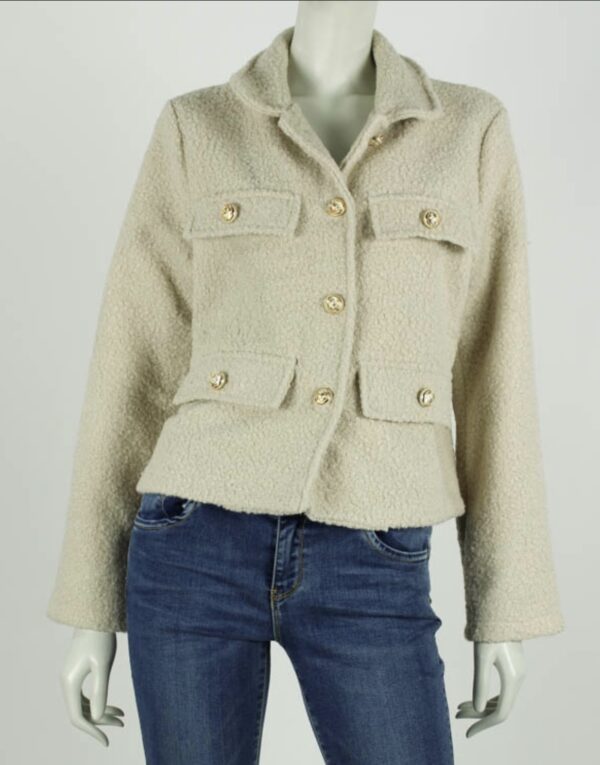 Trendy Mode Tholen - Jacket Carmen Licht Beige