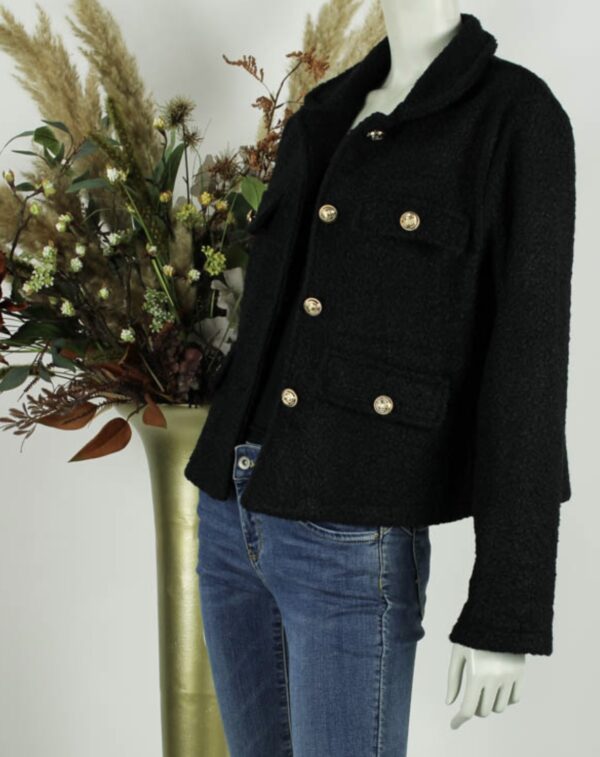 Trendy Mode Tholen - Jacket Carmen Zwart