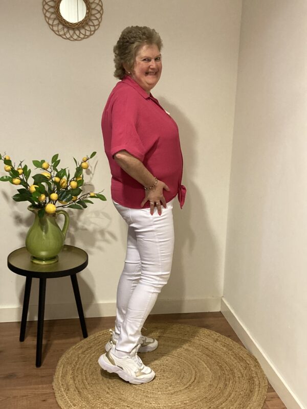 Trendy Mode Tholen - Blouse Grace Fuchsa Roze