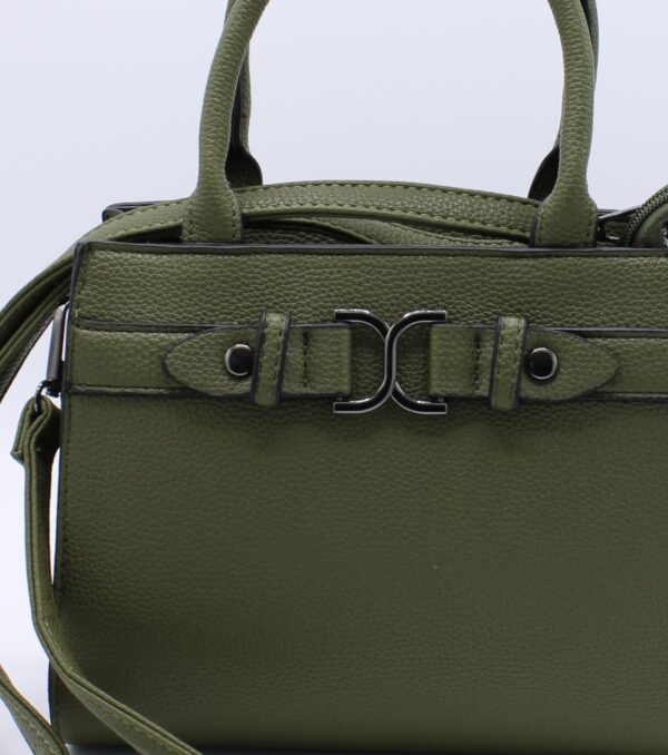 Trendy Mode Tholen - Tas Alessia Army Groen
