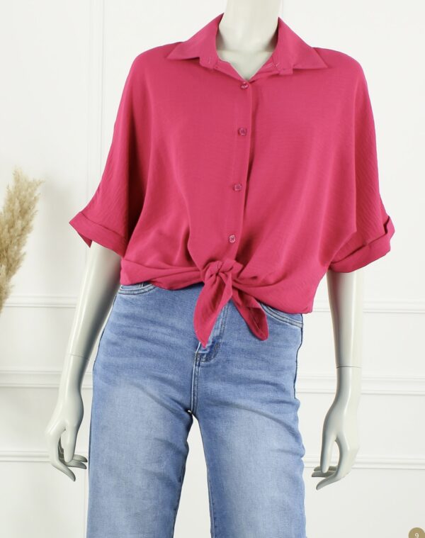 Trendy Mode Tholen - Blouse Grace Fuchsia