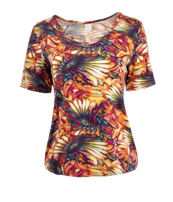 Trendy Mode Tholen - NED Shirt Xavier Flower Tricot Multicolor