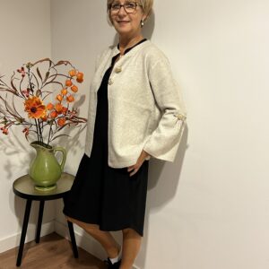 Trendy Mode Tholen - Vest Perla Beige