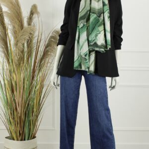 Trendy Mode Tholen - Sjaal Wave Groen